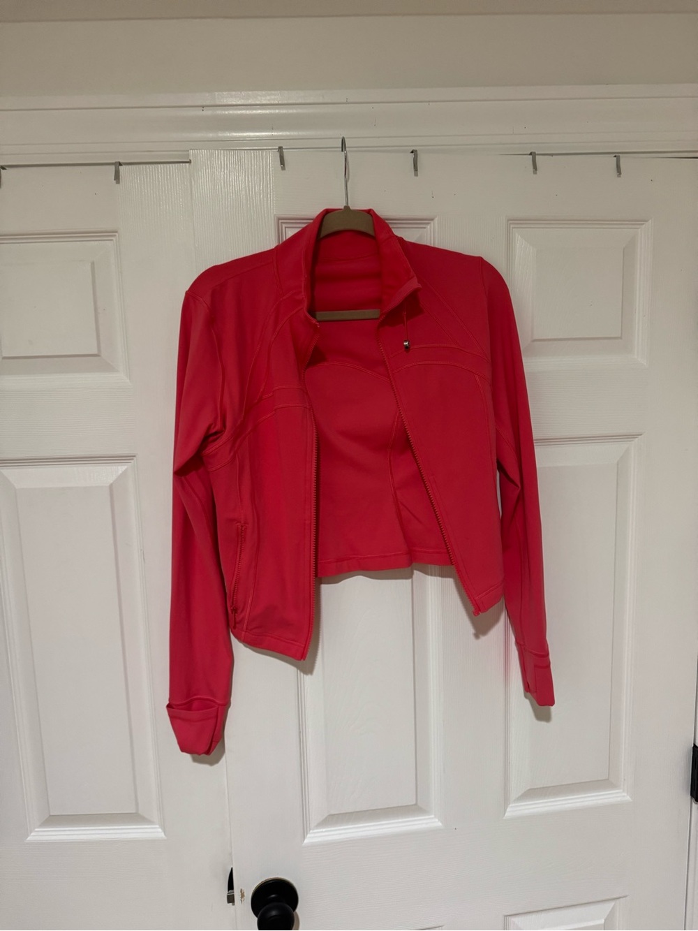 lululemon athletica Bright Pink Bomber Jacket